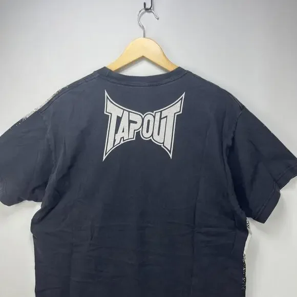 Vintage Y2K Tapout MMA Big Print Jesse Pinkman T-Shirt Large - Picture 7 of 11